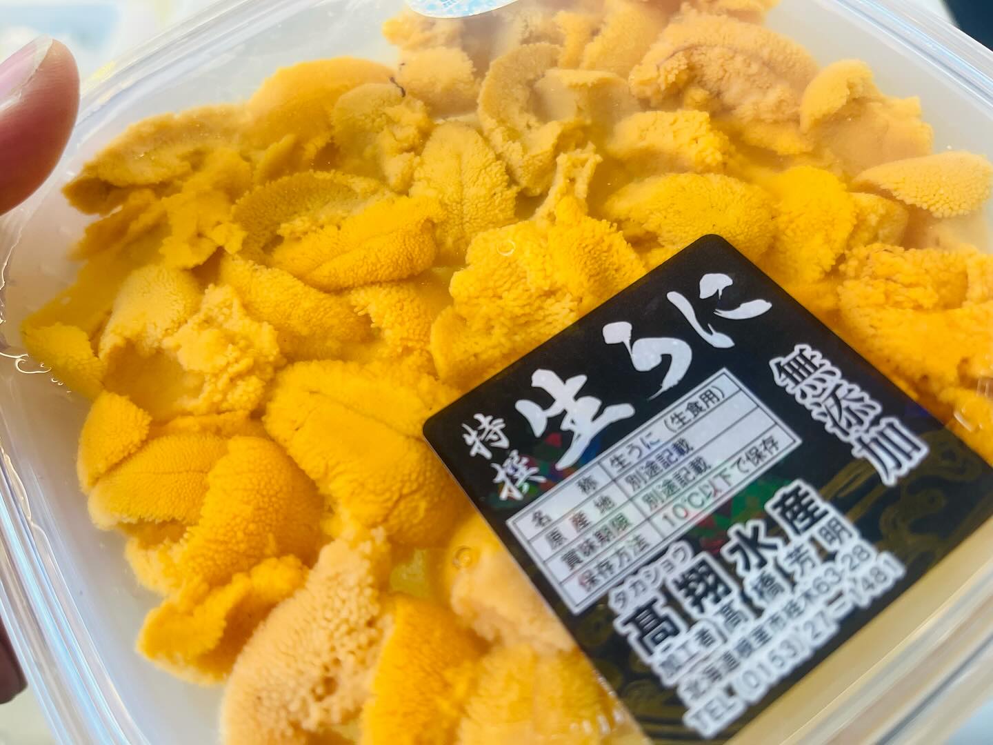 こんにちは！住よしです！！本日も入荷ってます！！皆大好き生ウニに！愛媛の美味しいホウボウ！！！本日も宜しくお願い致します！！ 小料理住よし